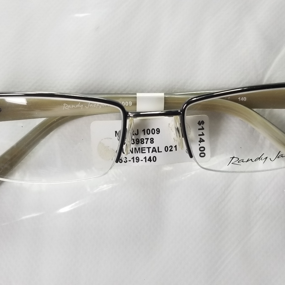 Randy Jackson mf rj  1009 Eyeglass Frames 53-19-140 - Picture 13 of 16